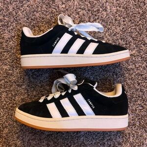 Adidas Black and White Sneakers